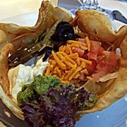 Taco Salad in a Shell