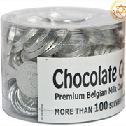 Chocolate Silver Gelt