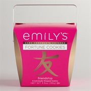 Emily's Dark Chocolate Fortune Cookies