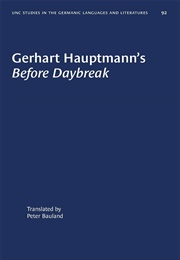 Before Daybreak (Gerhart Hauptmann)