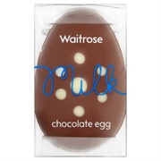Waitrose Milk Chocolate Egg