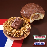 Krispy Kreme Snickers Donuts