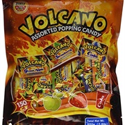 Volcano Assorted Popping Candy
