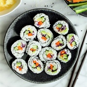 Vegetable Sushi