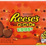 Reese's Eggs Stuffed With Pieces
