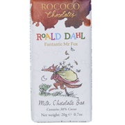 Rococo Roald Dahl Fantastic Mr. Fox Milk Chocolate Bar
