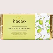 Kacao Lime & Lemongrass Chocolate Bar