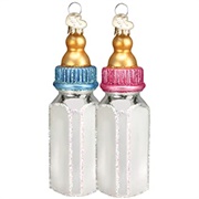 Baby Bottle Ornament