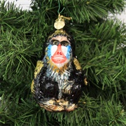 Baboon Ornament