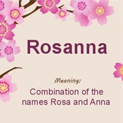 Rosanna