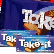 Delfi Take-It Milk Chocolate Biscuit