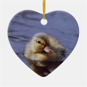 Baby Duck Ornament