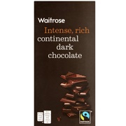 Waitrose Continental Dark Chocolate