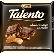 Garoto Talento Bittersweet With Almonds