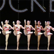 Seeing the Rockette Kick-Line, NY