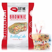 Eat Me Guilt Free Birthday Cake Protein Brownie