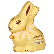 Lindt White Chocolate Bunny