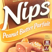 Nestle Peanut Butter Parfait Nips