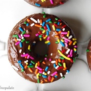 Chocolate With Sprinkles Donut