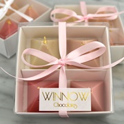Winnow Pink Ombre Wedding Favor Box