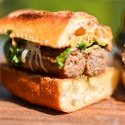 Merguez Baguette. France & Morocco