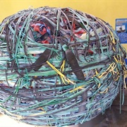 World's Largest Ball of Rubber Bands