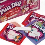 Wonka Valentine's Card Fun Dip