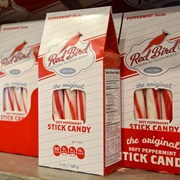 Red Bird Peppermint Stick Candy