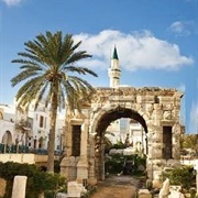 Arch of Marcus Aurelius, Tripoli, Libya
