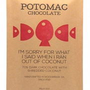 Potomac I'm Sorry for What I Said When I Ran Out of Coconut