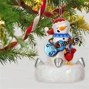 Blue Christmas Ornament