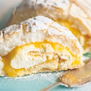 Lemon Meringue Roulade