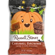 Russell Stover Caramel Brownie Pumpkin