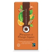 Traidcraft Marzipan & Orange Liqueur Dark Chocolate