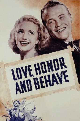 Love, Honor and Behave (1938)