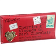 Chocolove Cherries & Almonds in Dark Chocolate