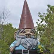 Eldwood, the Worlds Tallest Gnome