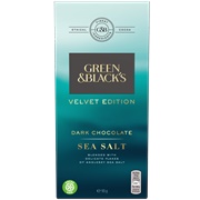 Green & Black's Velvet Edition Dark Chocolate Sea Salt