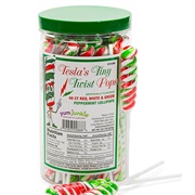 Tesla's Twist Pops Peppermint