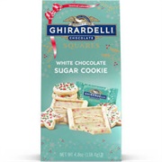 Ghiradelli White Chocolate Sugar Cookie Squares
