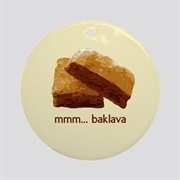 Baklava Ornament