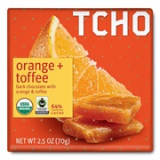 Tcho Orange + Toffee Dark Chocolate