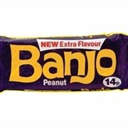 Banjo Peanut Candy Bar