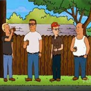 Bill, Hank, Dale & Boomhauer - King of the Hill