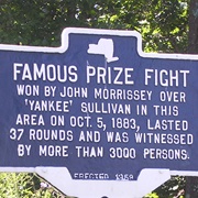 1883 Illegal Prize Fight in Boston Corners Morrissey vs. Sullivan