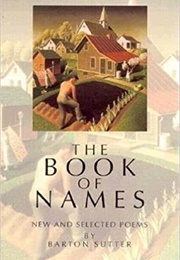 The Book of Names: New and Selected Poems (Barton Sutter)