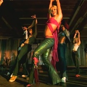 Britney Spears's Pink Ribboned Slave 4 U Dress