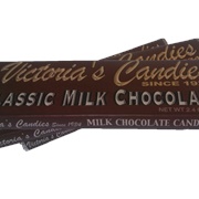 Victoria's Candies Classic Milk Chocolate Bar