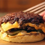 Homemade Smash Burger