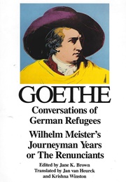 Wilhelm Meister's Journeyman Years (Johann Wolfgang Von Goethe)